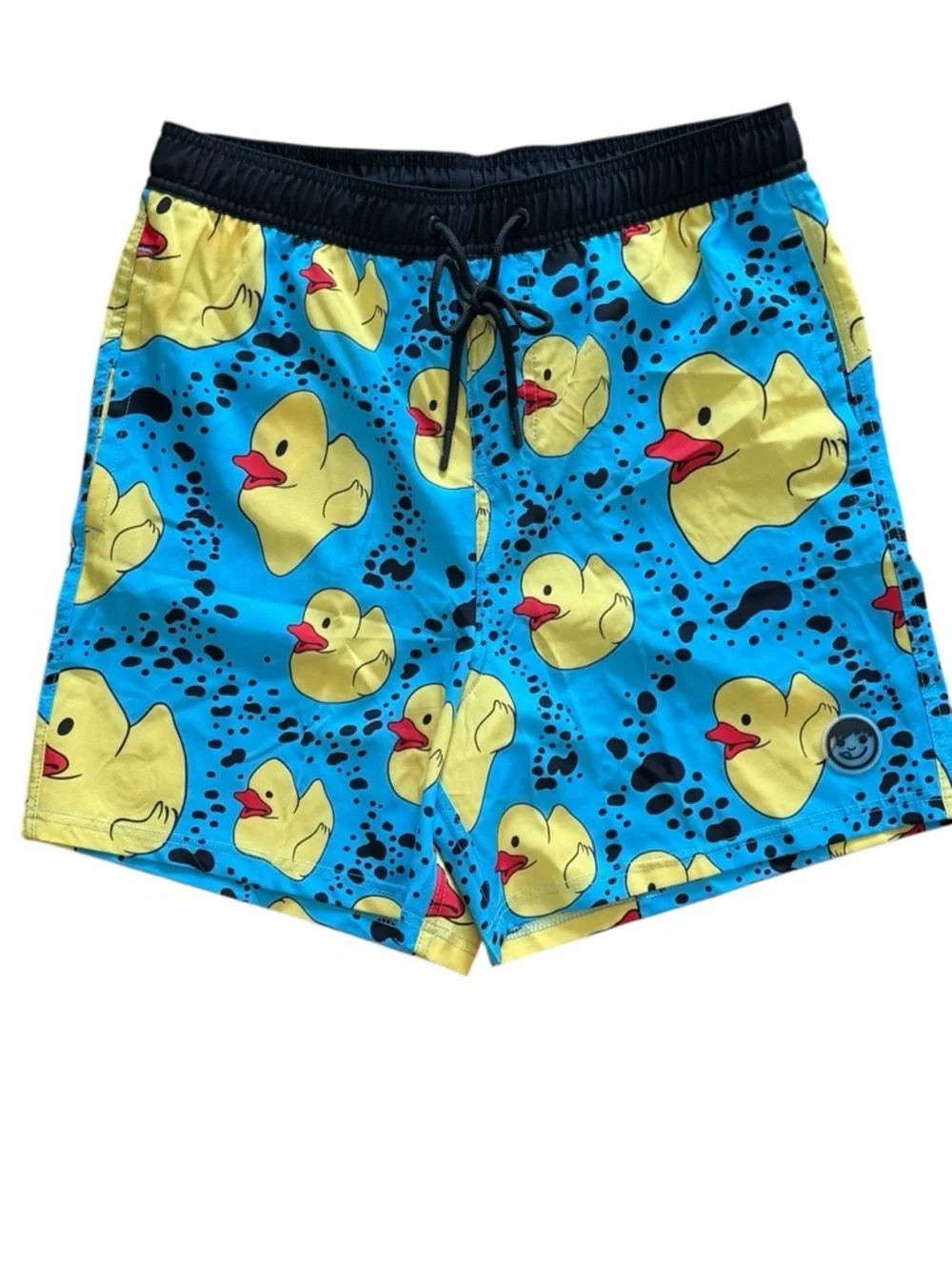 NWT NEFF Ducky Life Swim Trunks Men’s Graphic Print Board Shorts Size L